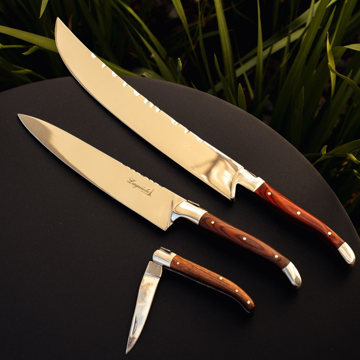 Kit Sabre, Faca do Chef e Canivete — La Tour